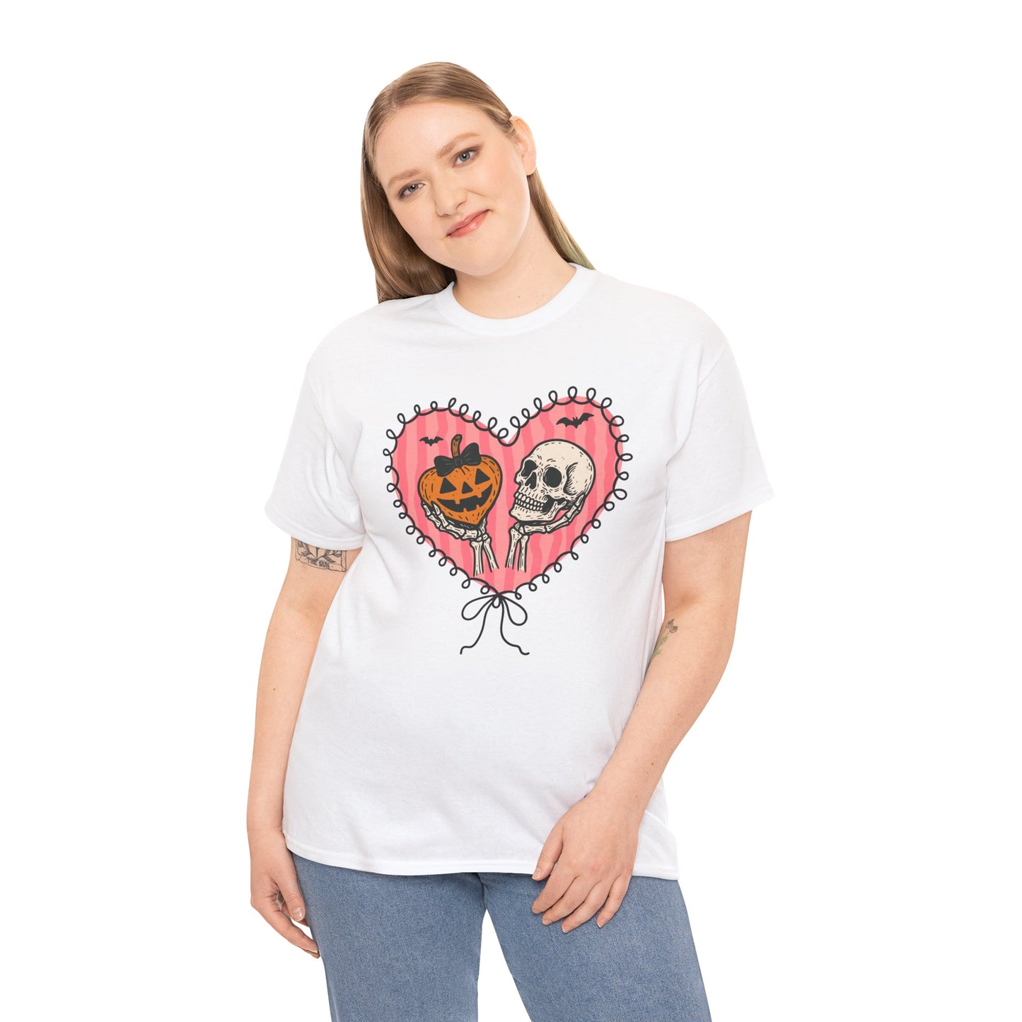 Skeleton & Jack Heart Tee