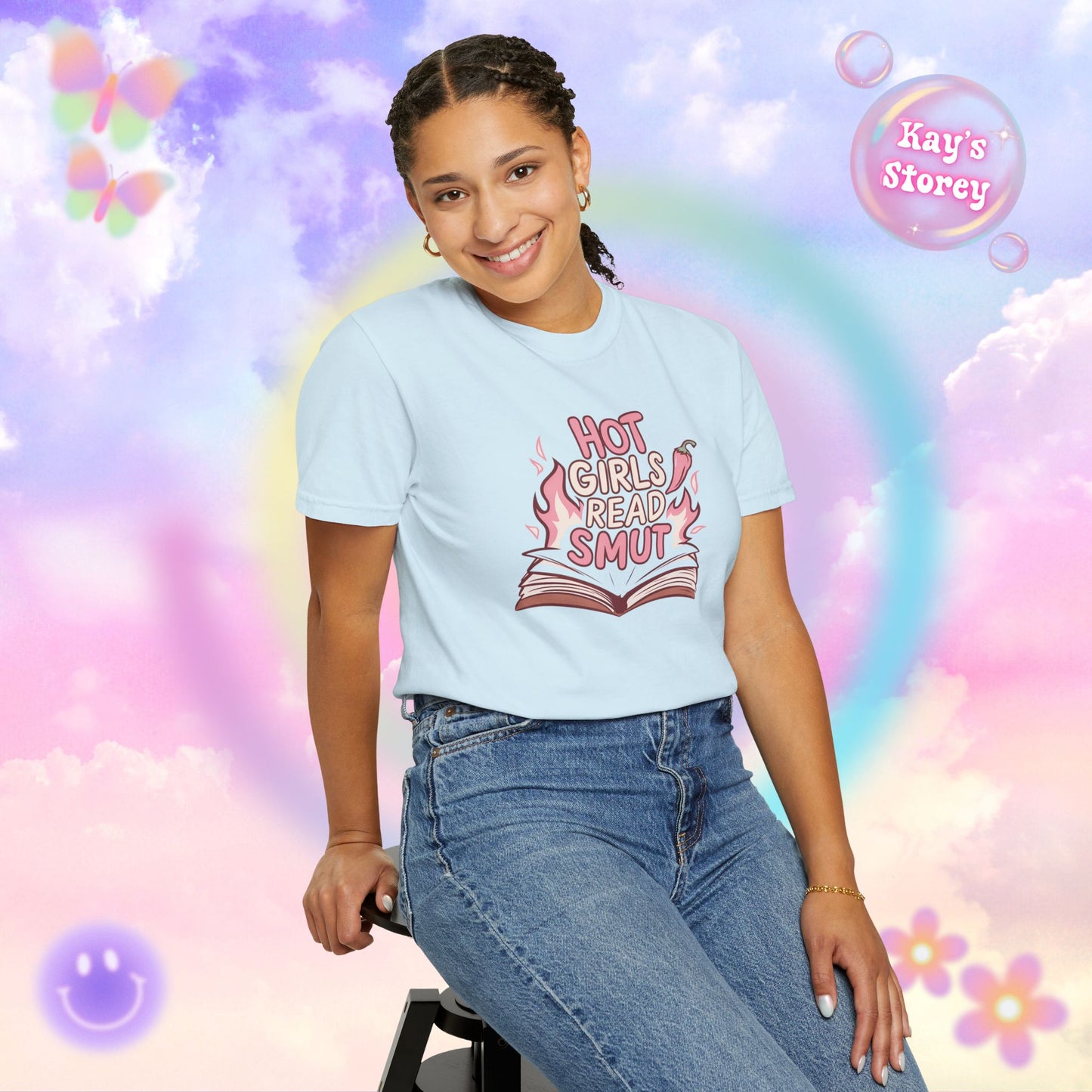 Hot Girls Read Smut 2 Comfort Colors T-Shirt