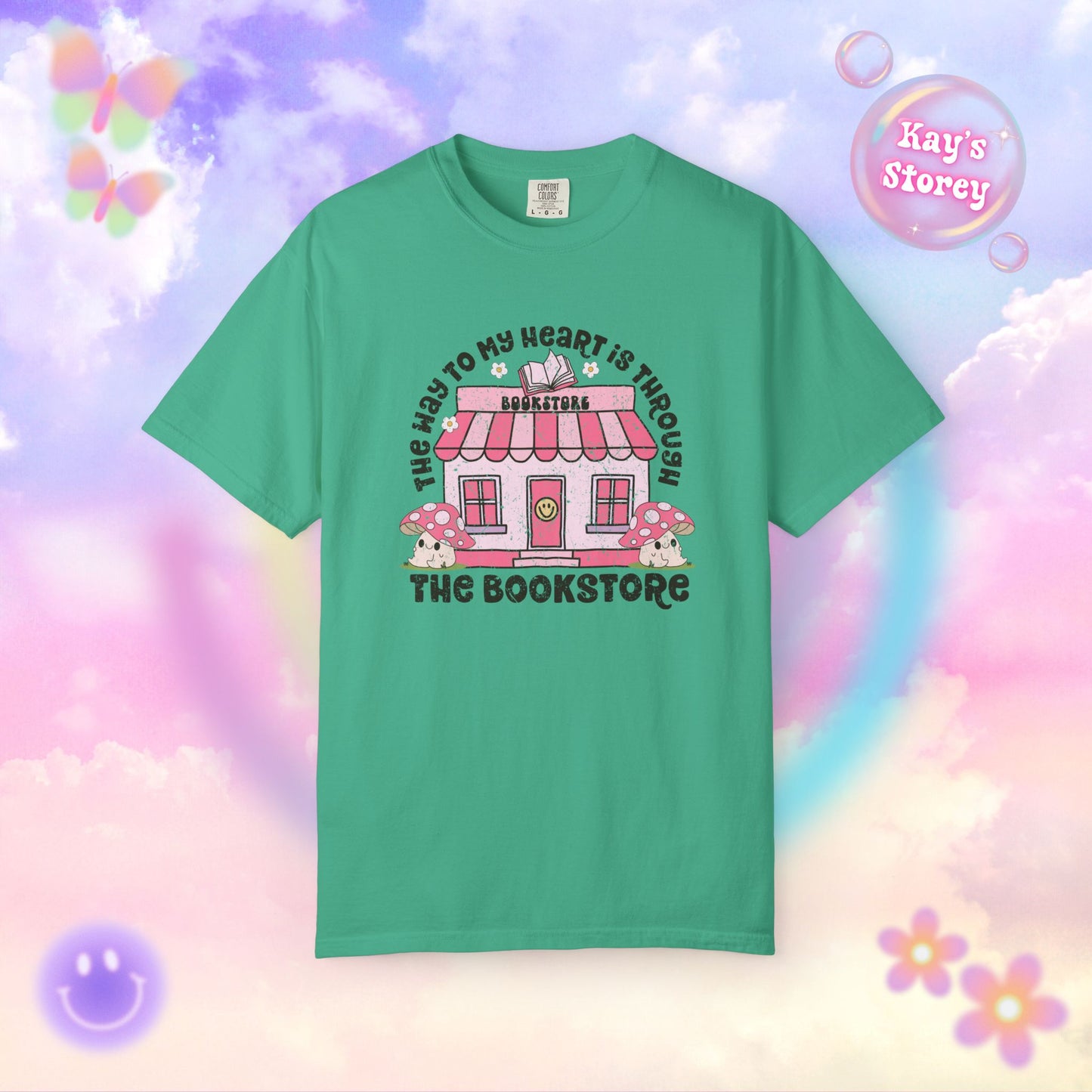 Through the Bookstore Comfort Colors T-Shirt