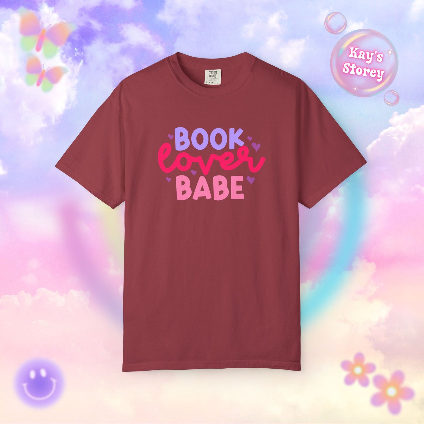 Book Lover Babe Comfort Colors T-Shirt