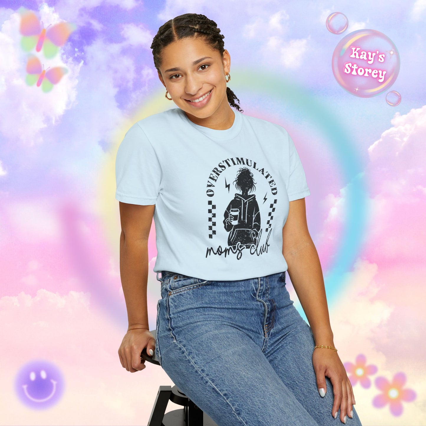 OS Moms Club Comfort Colors T-Shirt