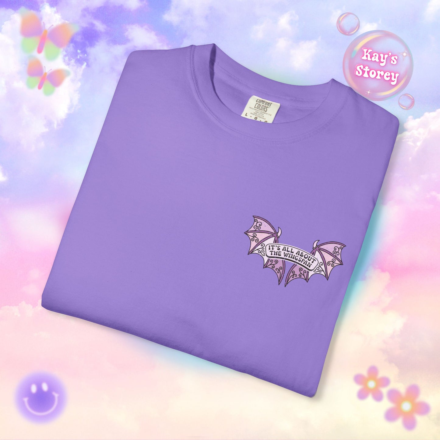 All About The Wingspan Comfort Colors T-Shirt
