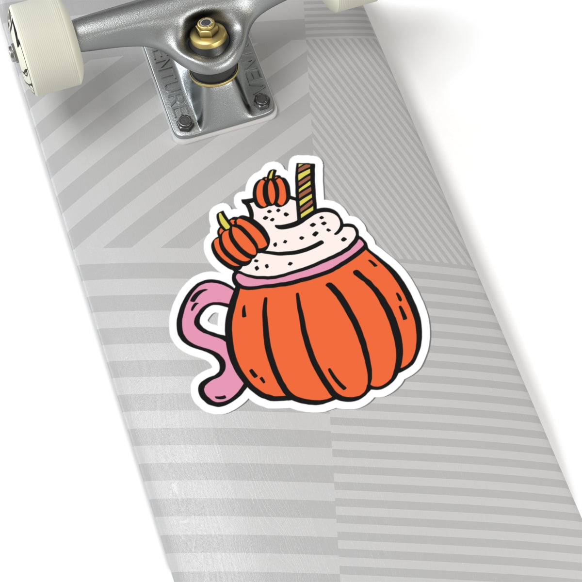Pumpkin Cozy Drink Sticker, Fall Planner Stickers, Book Lover Gifts, Autumn Sticker, Cozy Accessories, Seasonal Sticker