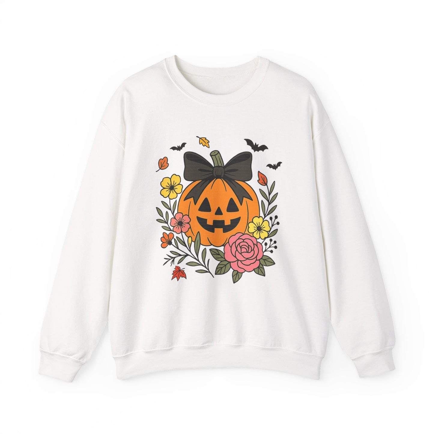Cute Pumpkin Sweatshirt, Long Sleeve Shirt for Spooky Season Bookish Gift,  Halloween Reading Apparel