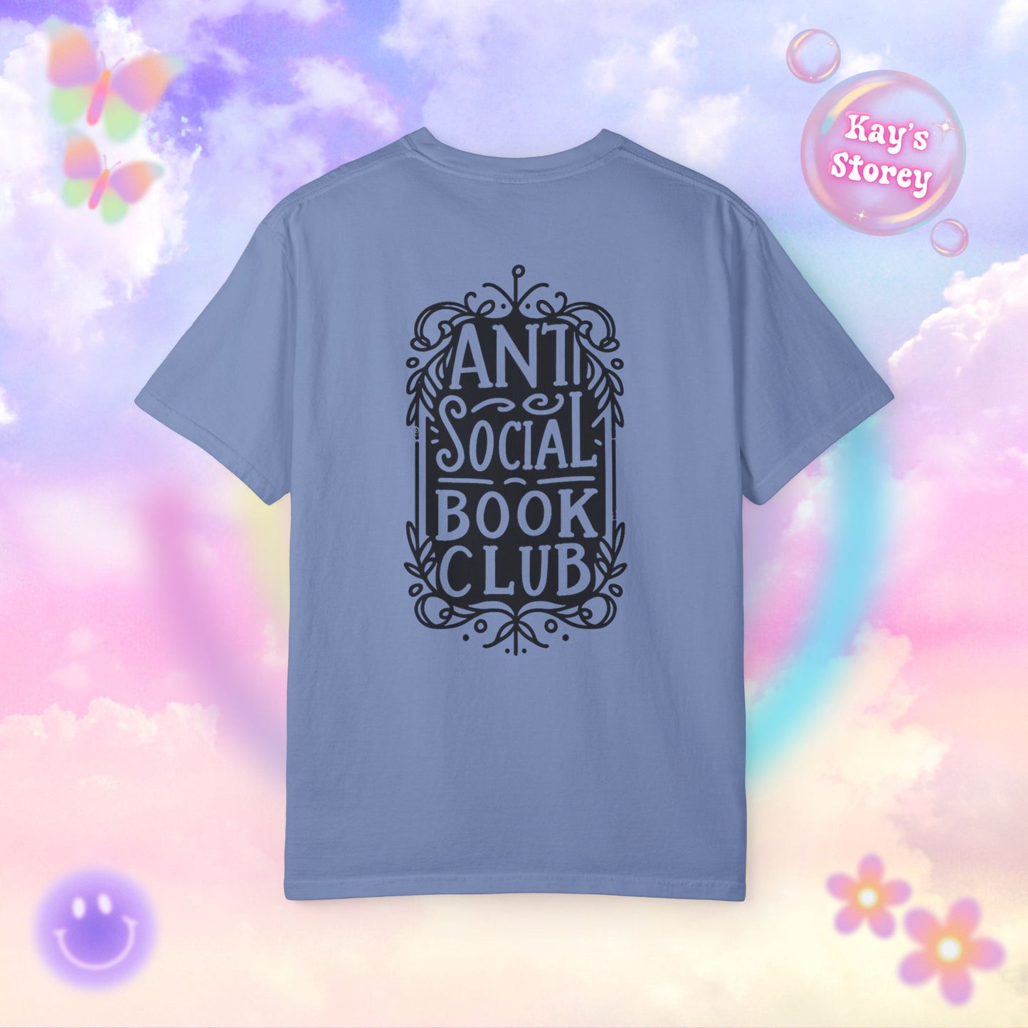 Anti Social Book Club Comfort Colors T-Shirt