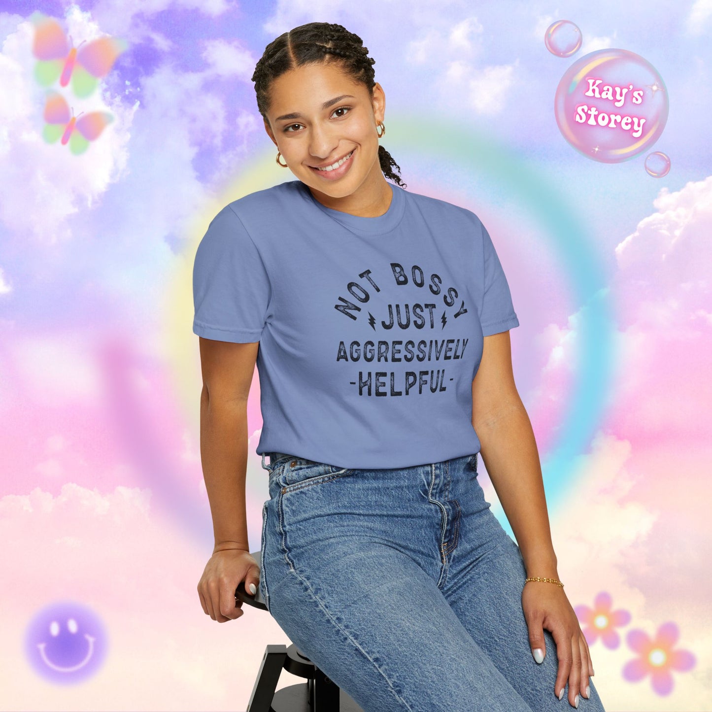 Not Bossy Comfort Colors T-Shirt