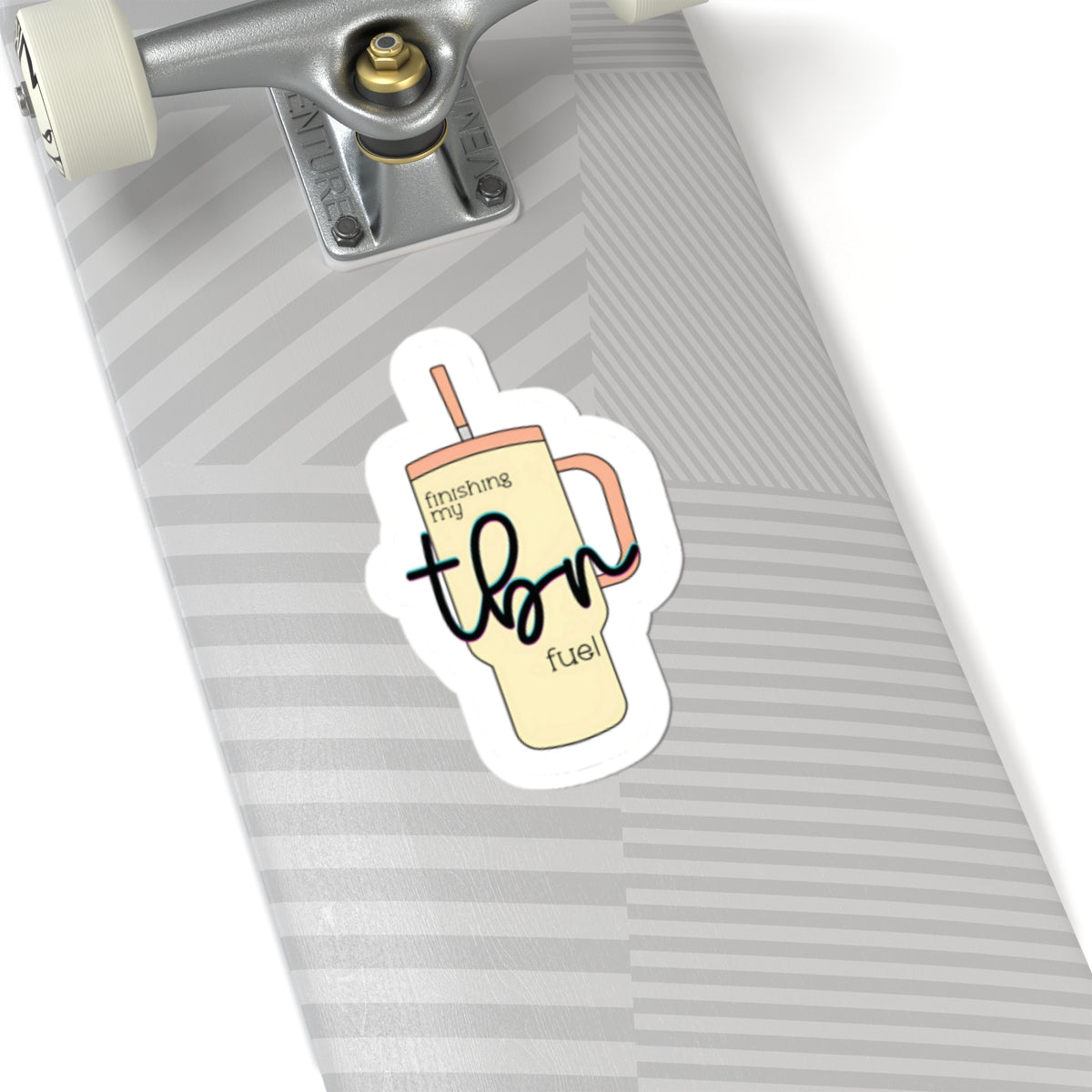 Finishing my TBR Fuel Sticker Yellow