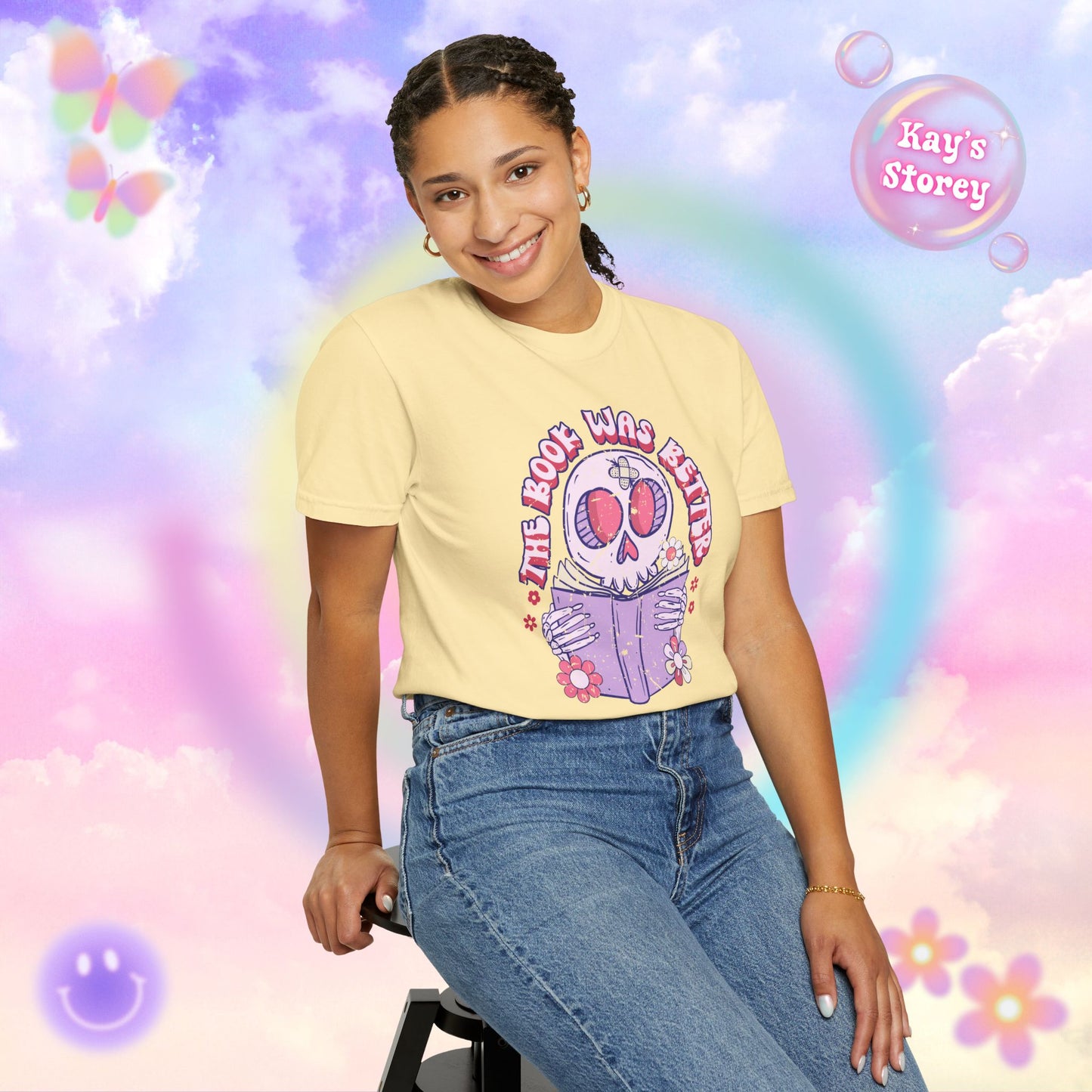 The Book Was Better Comfort Colors T-Shirt