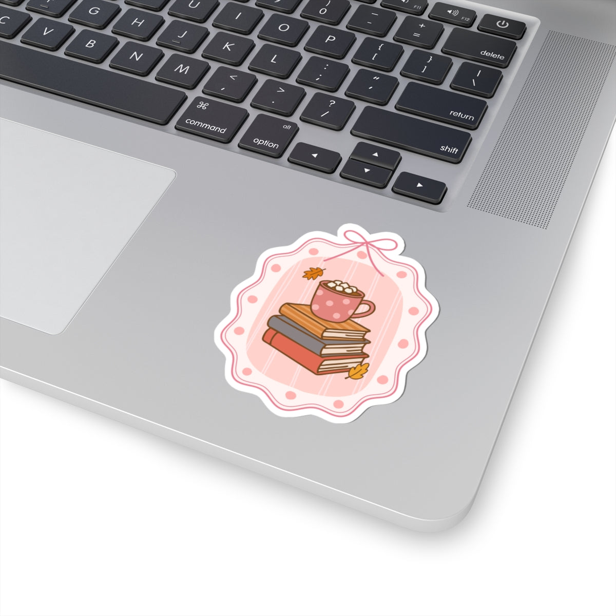 Autumn Book Stack Sticker, Fall Planner Stickers, Book Lover Gifts, Autumn Sticker, Cozy Accessories, Seasonal Sticker