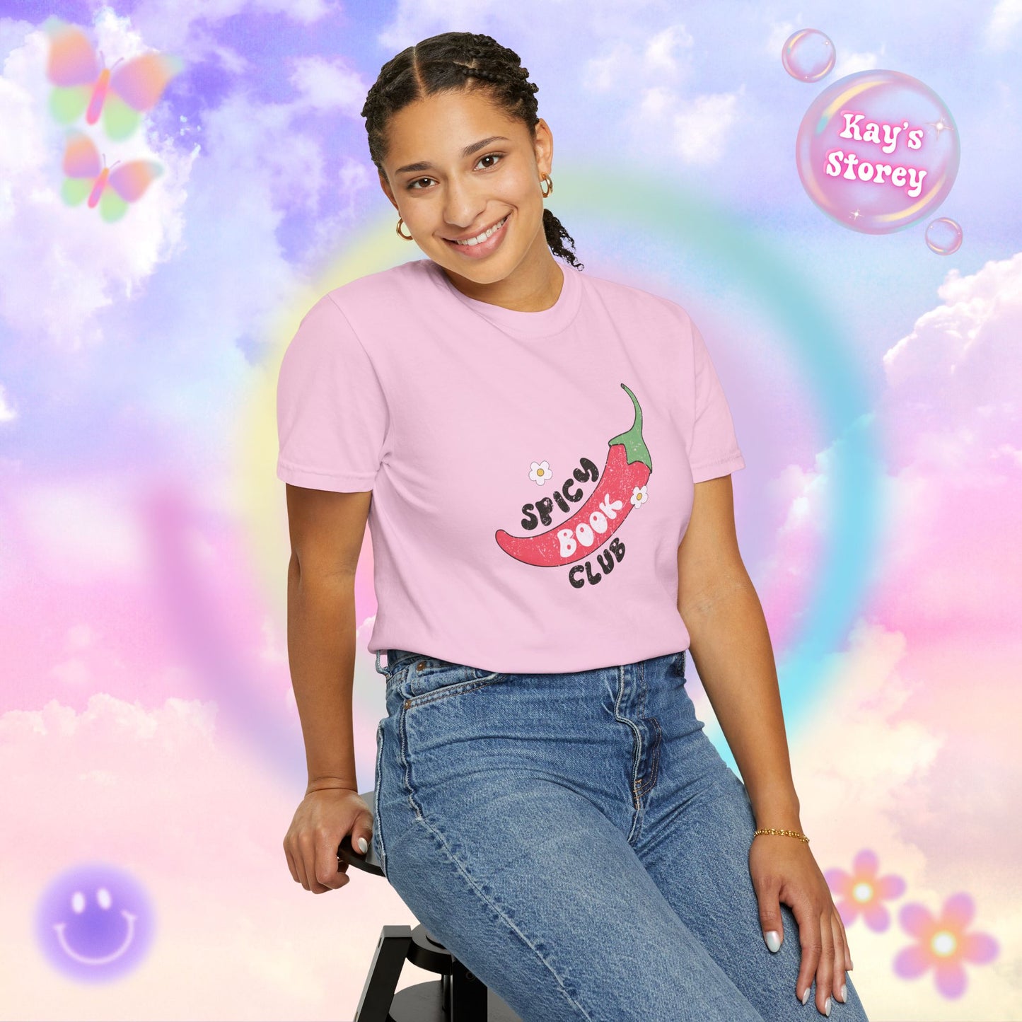 Spicy Book Club Comfort Colors T-Shirt