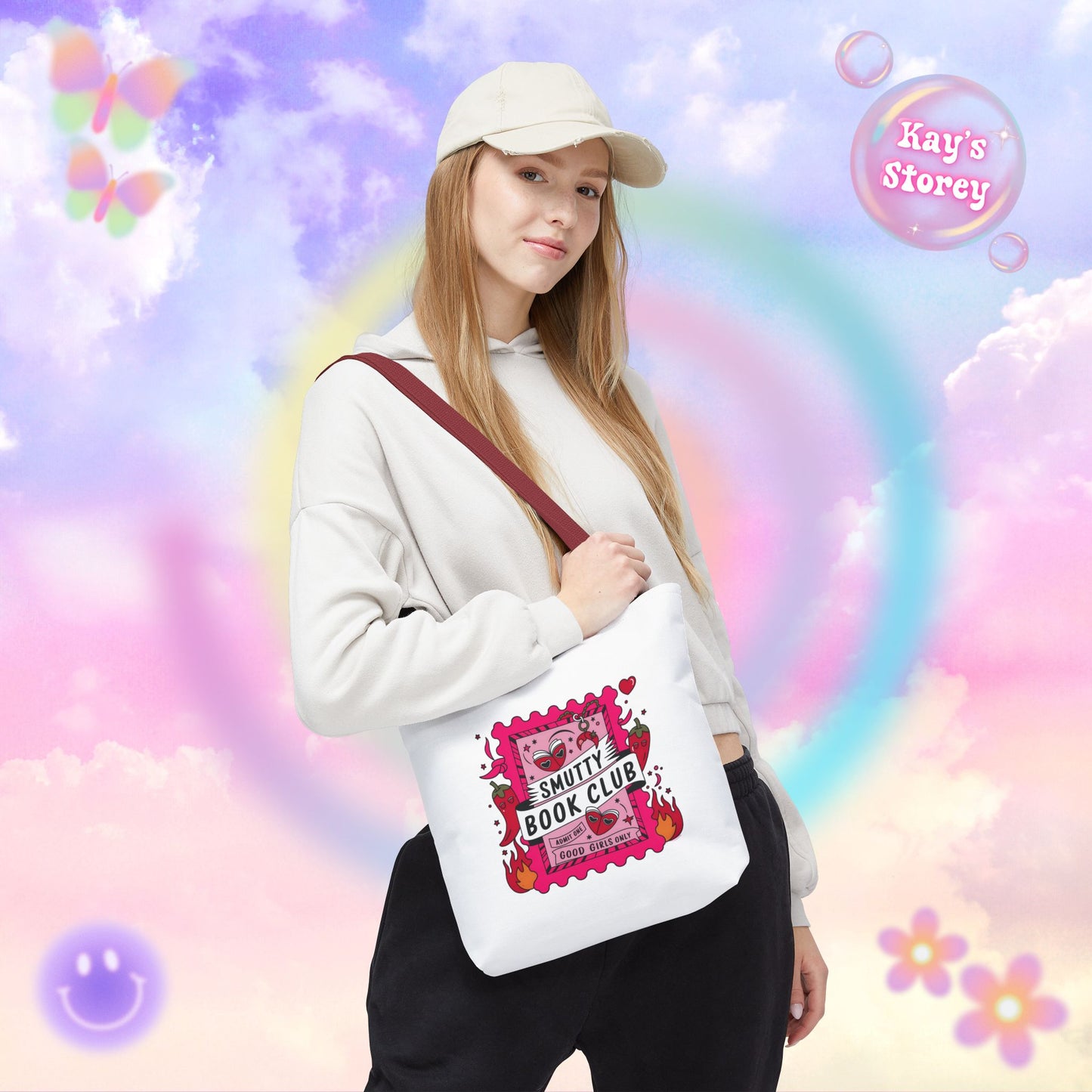 Smutty Book Club Tote Bag