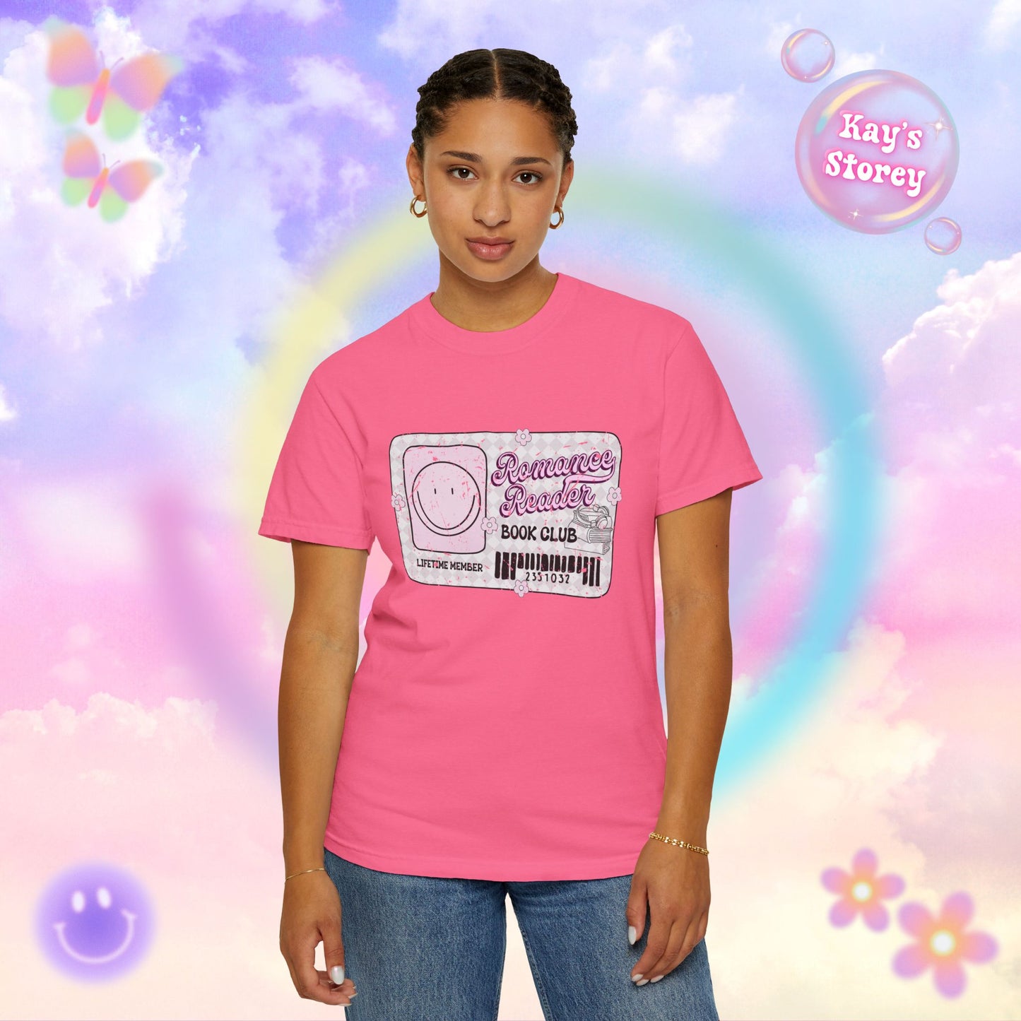 Romance Reader Lifetime Member Comfort Colors T-Shirt