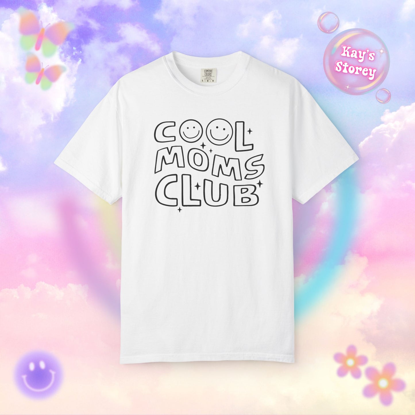 Cool Moms Club Comfort Colors T-Shirt