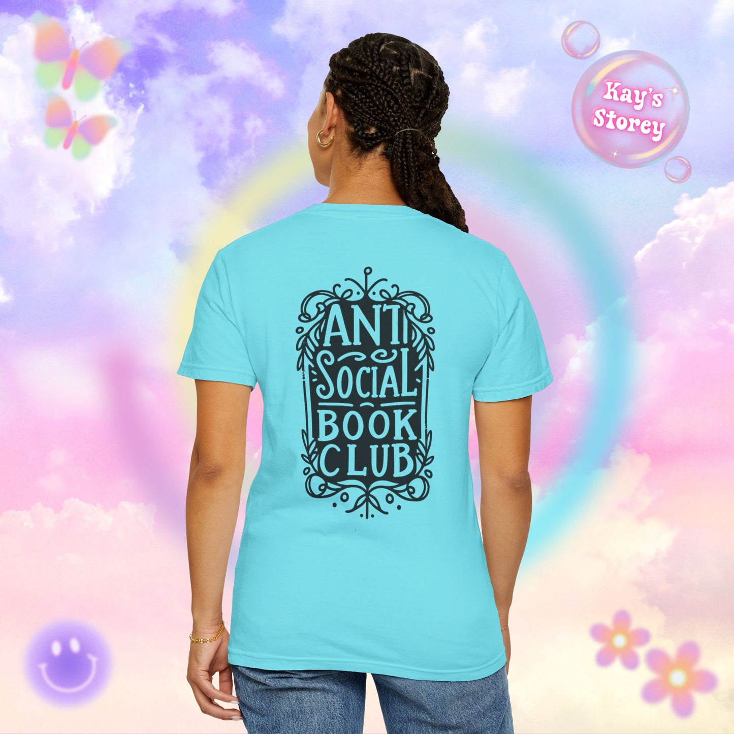 Anti Social Book Club Comfort Colors T-Shirt