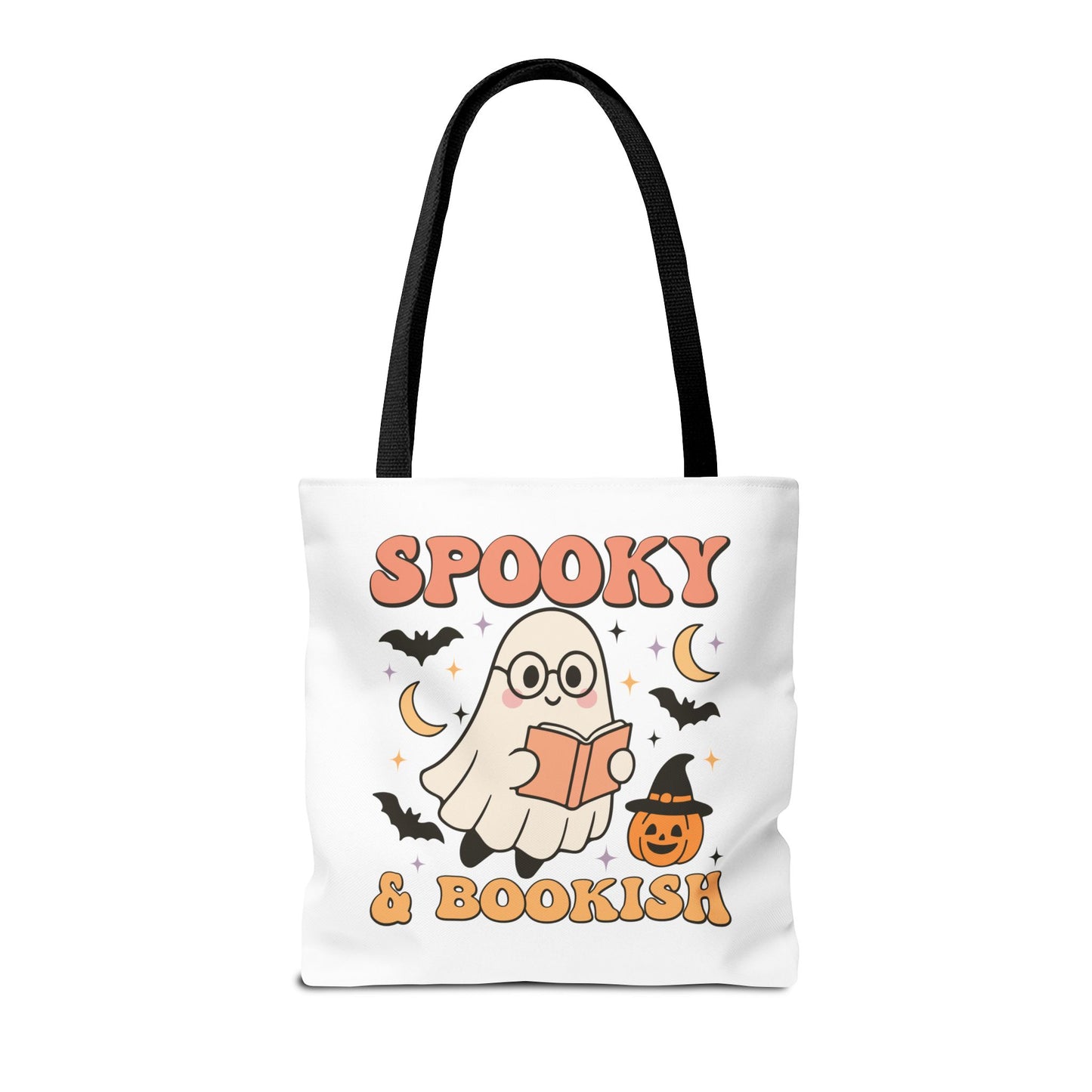 Spooky & Bookish Book Tote Bag