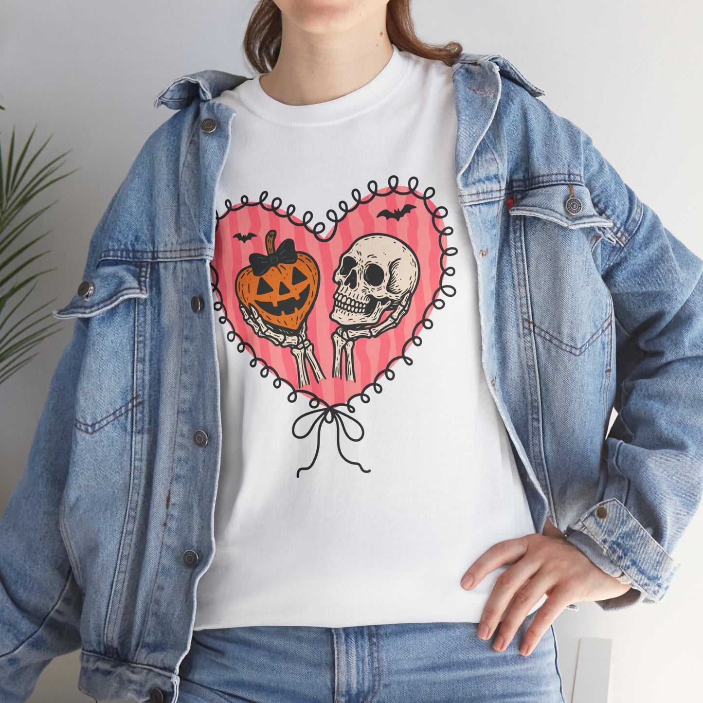 Skeleton & Jack Heart Tee