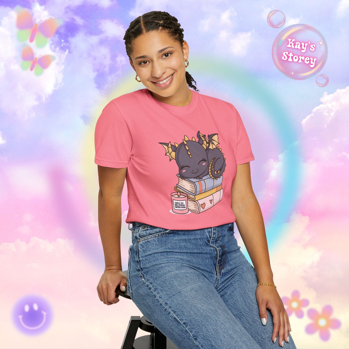 Fantasy Dragon Comfort Colors T-Shirt