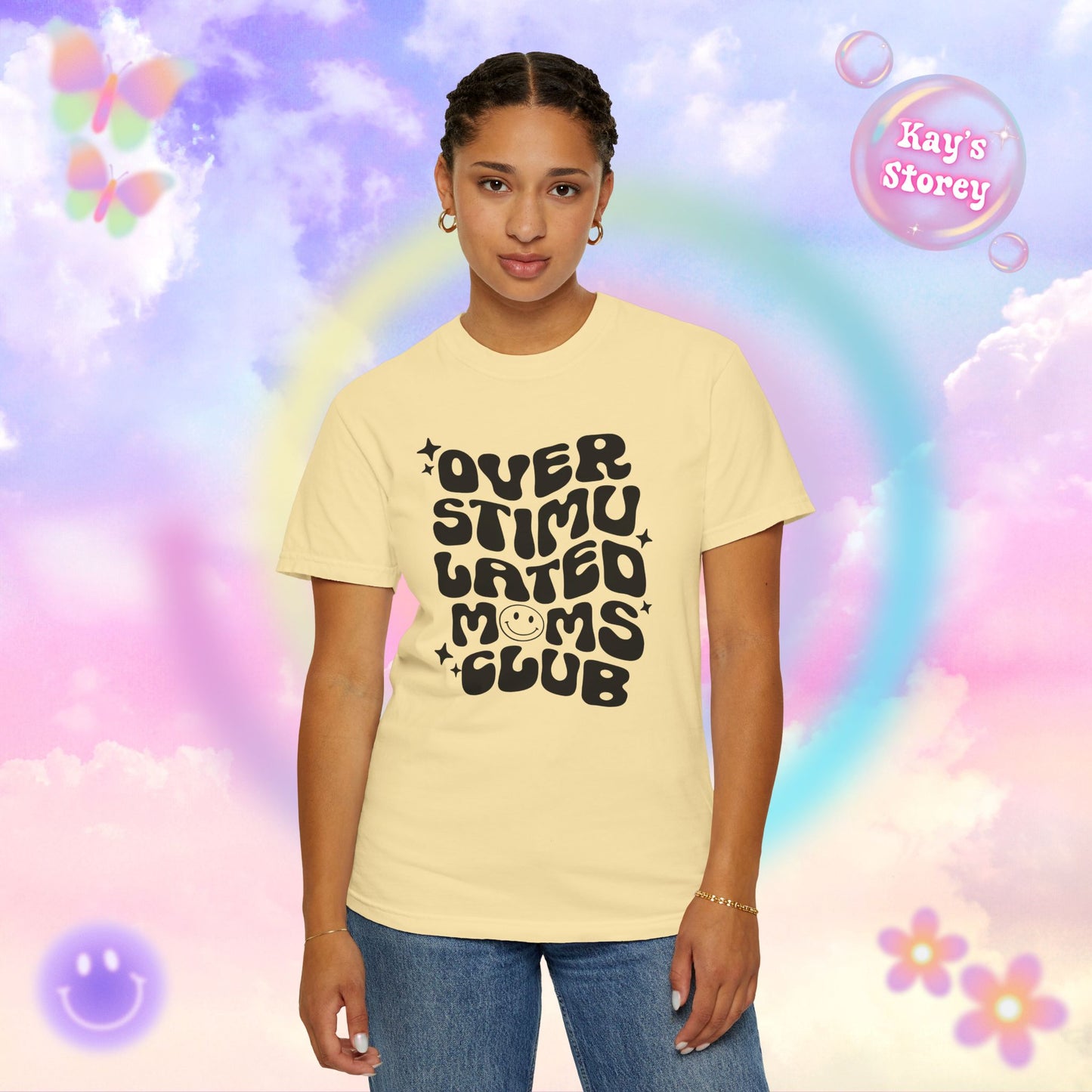OS Moms Club Comfort Colors T-Shirt