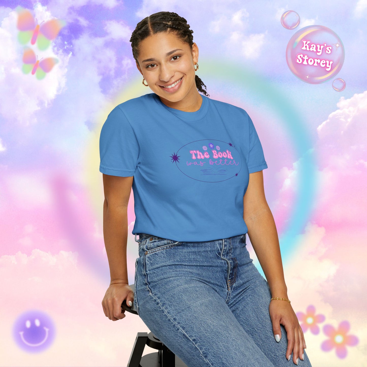 The Book Was Better Comfort Colors T-Shirt