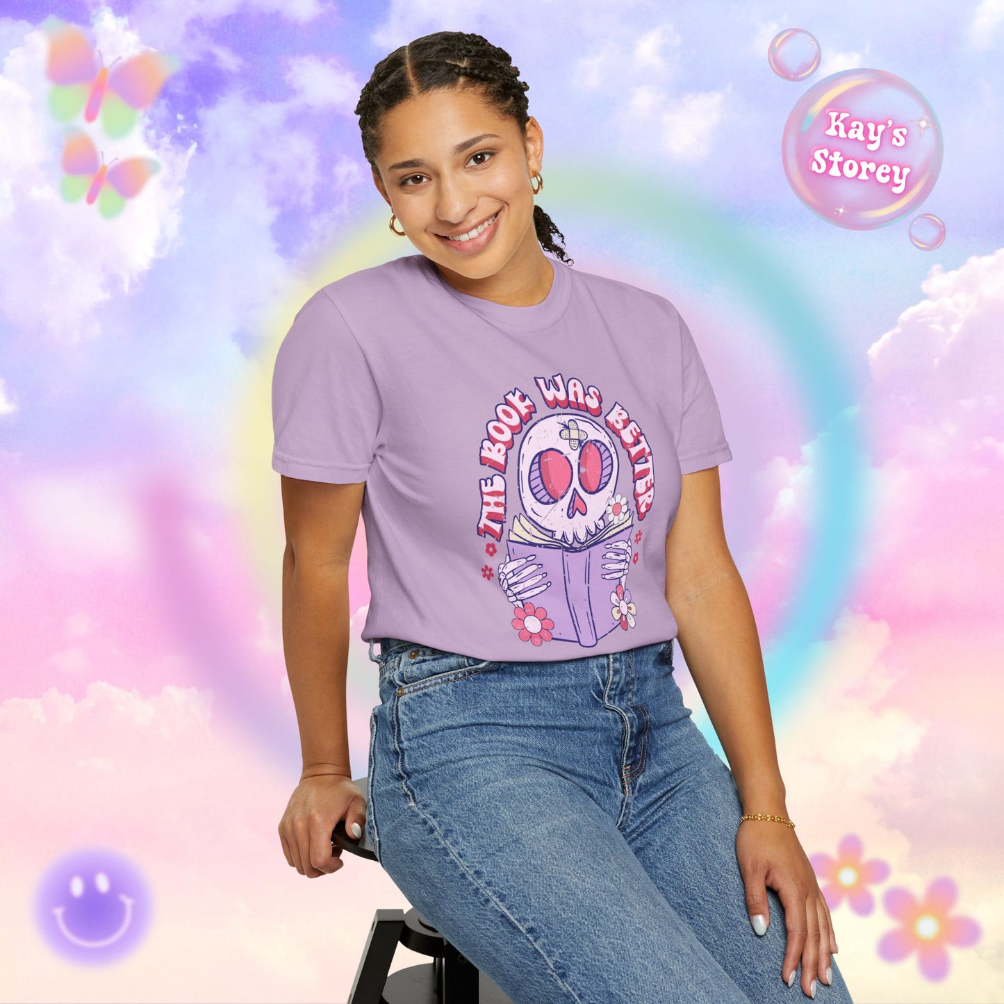 The Book Was Better Comfort Colors T-Shirt