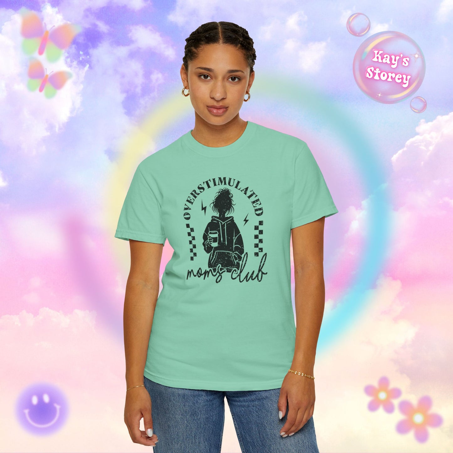 OS Moms Club Comfort Colors T-Shirt