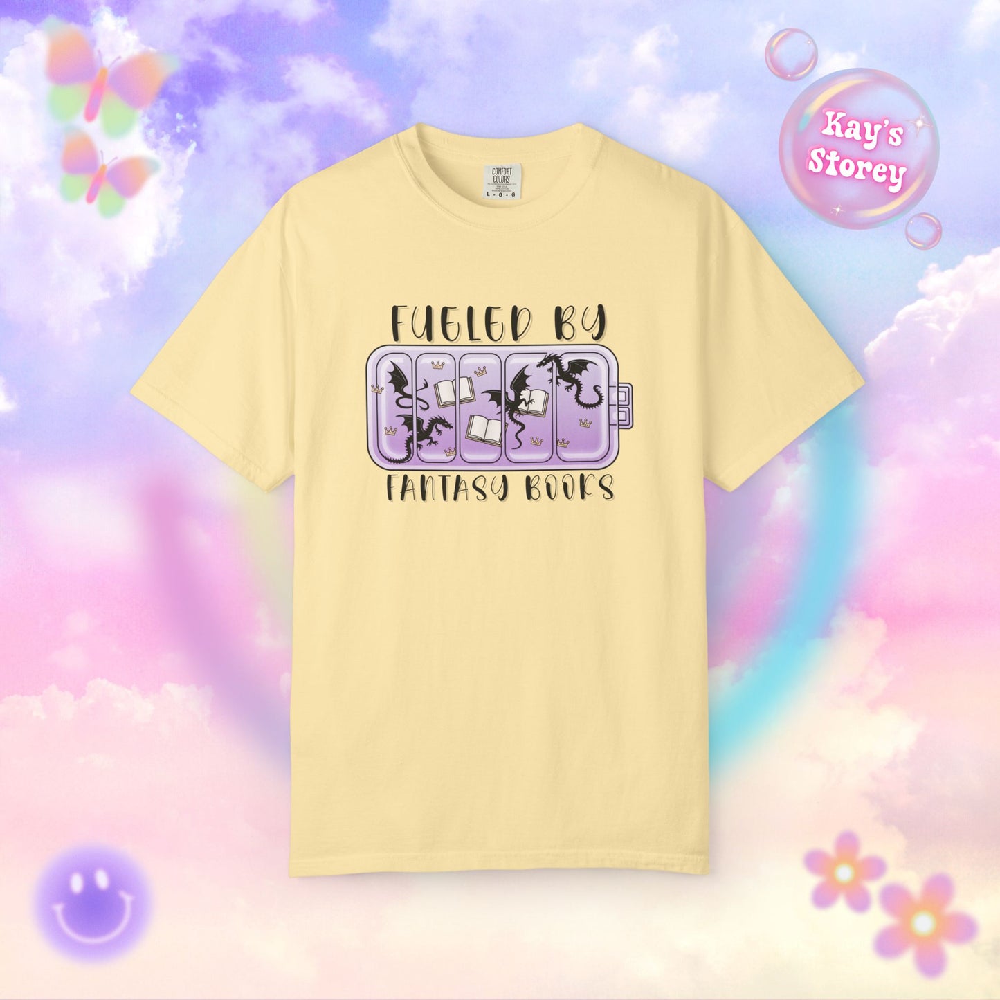 Fueled by Fantasy Comfort Colors T-Shirt