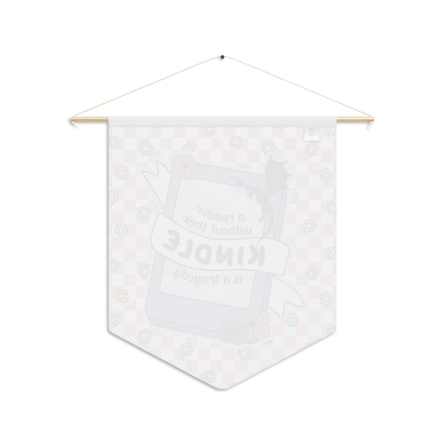Pink Reader Without Their Kindle Pennant