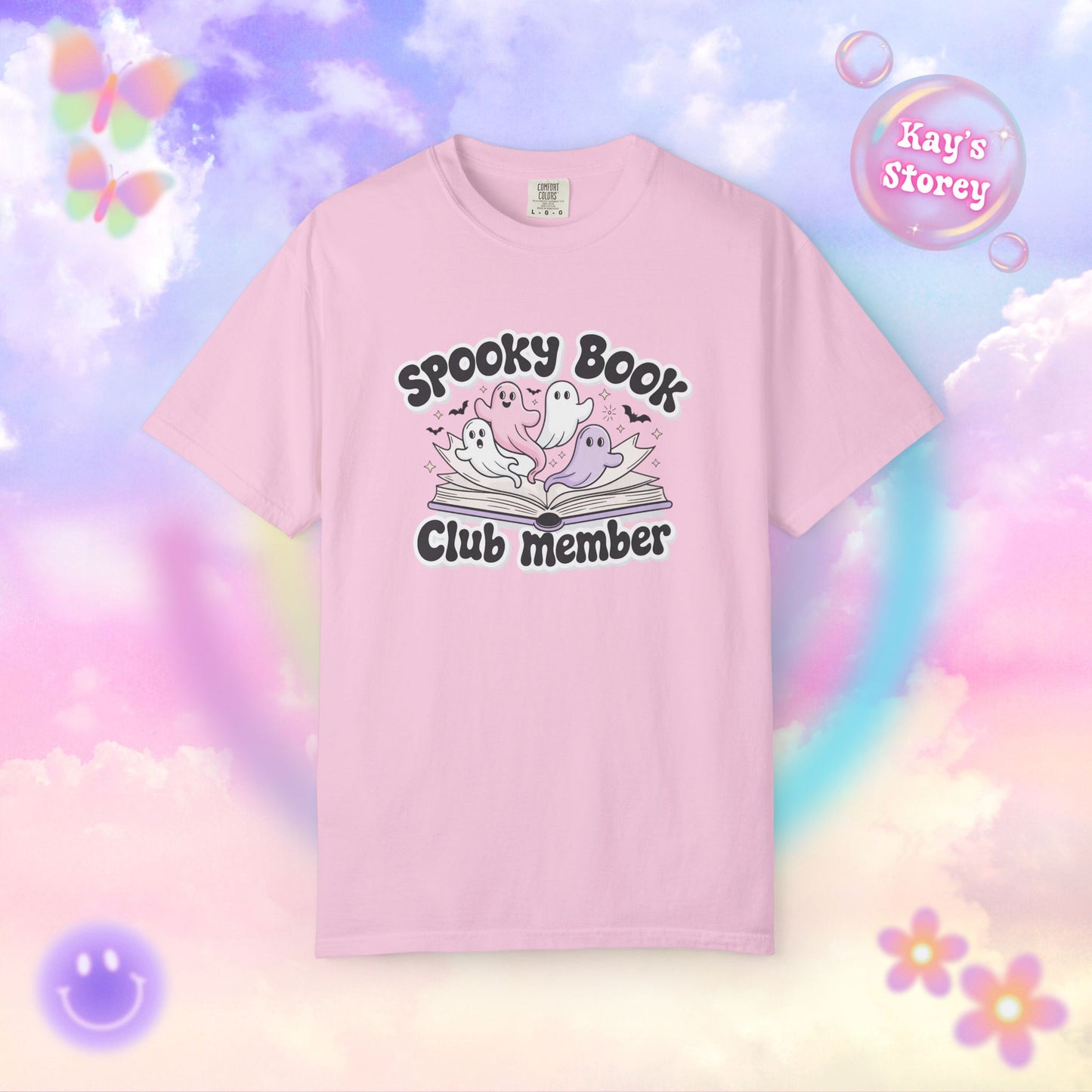 Spooky Book Club Member Comfort Colors T-Shirt