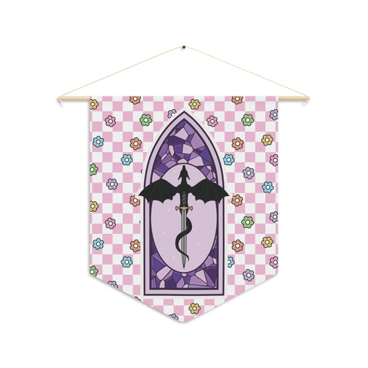 Pink Romantasy Pennant