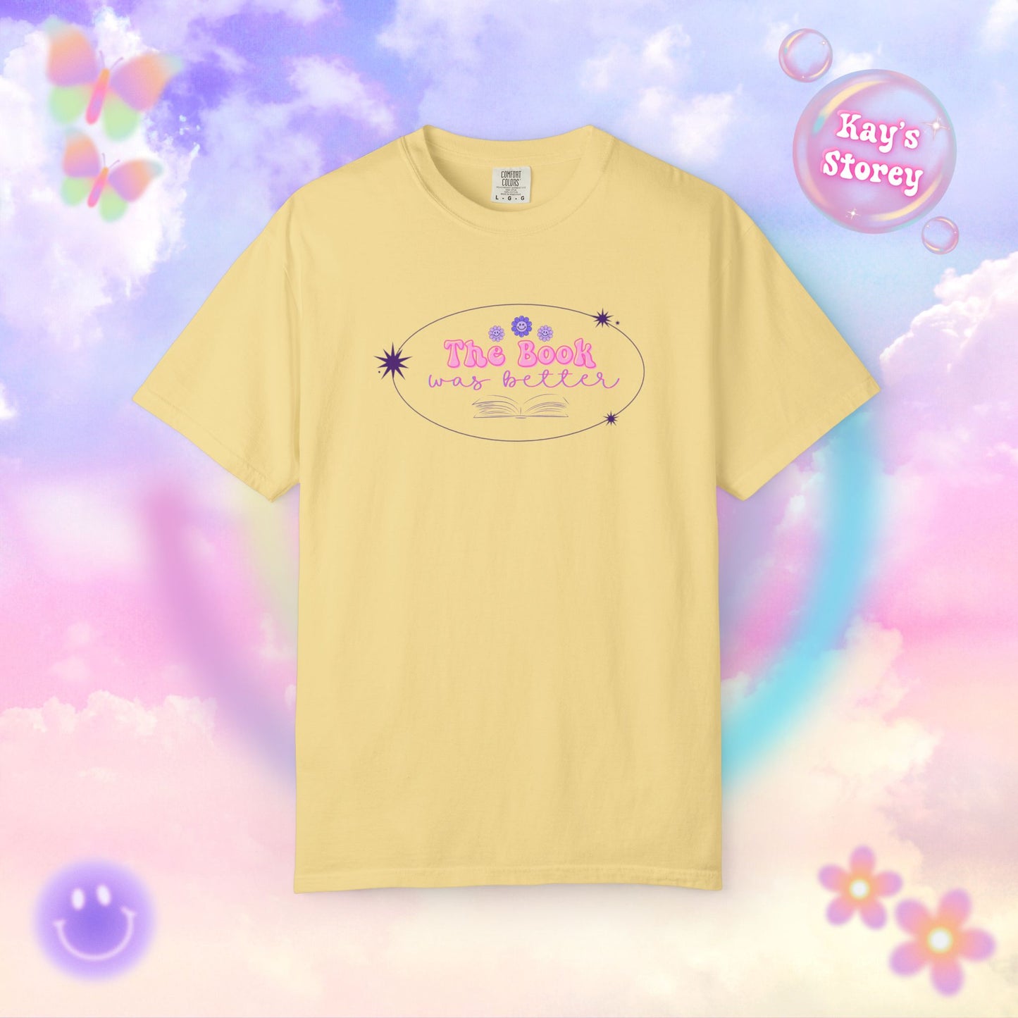 The Book Was Better Comfort Colors T-Shirt