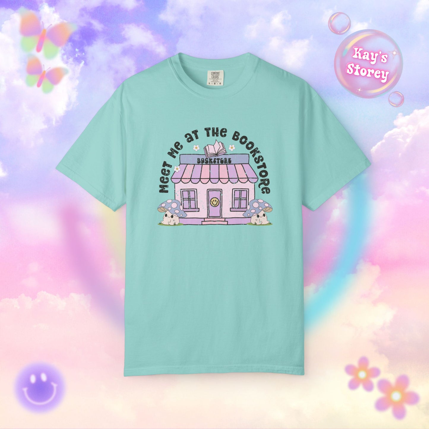 Meet Me At The Bookstore Comfort Colors T-Shirt
