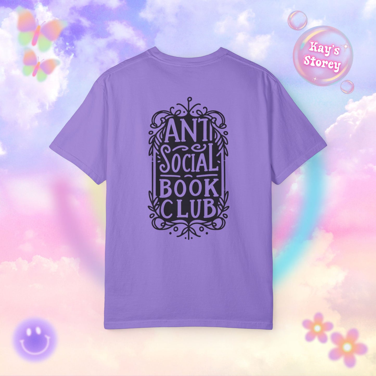 Anti Social Book Club Comfort Colors T-Shirt
