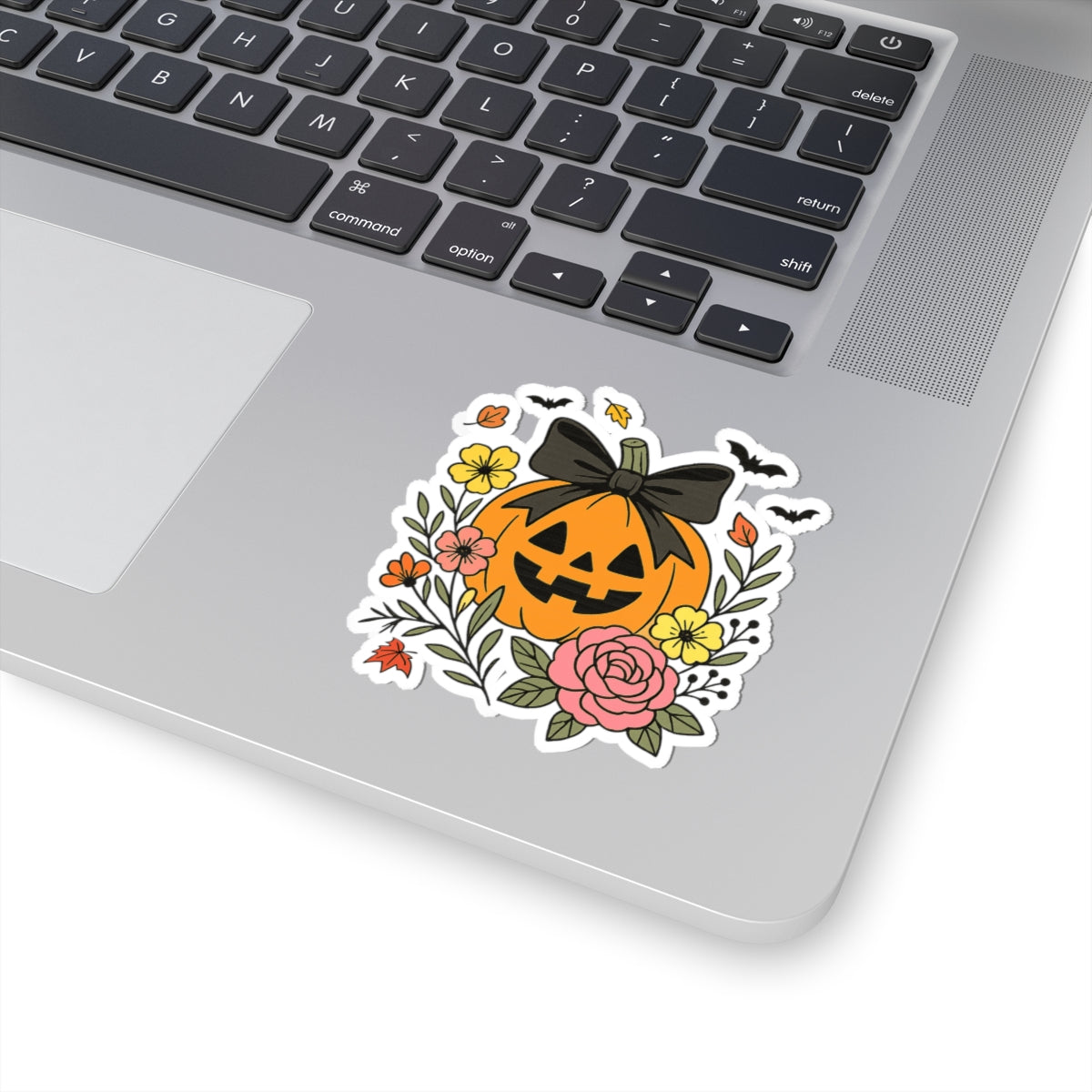 Autumn Pumpkin Kiss-Cut Sticker, Fall Lover Sticker, Cute Sticker Set, Spooky Decals, Halloween Stickers, Vinyl Pumpkin Stickers
