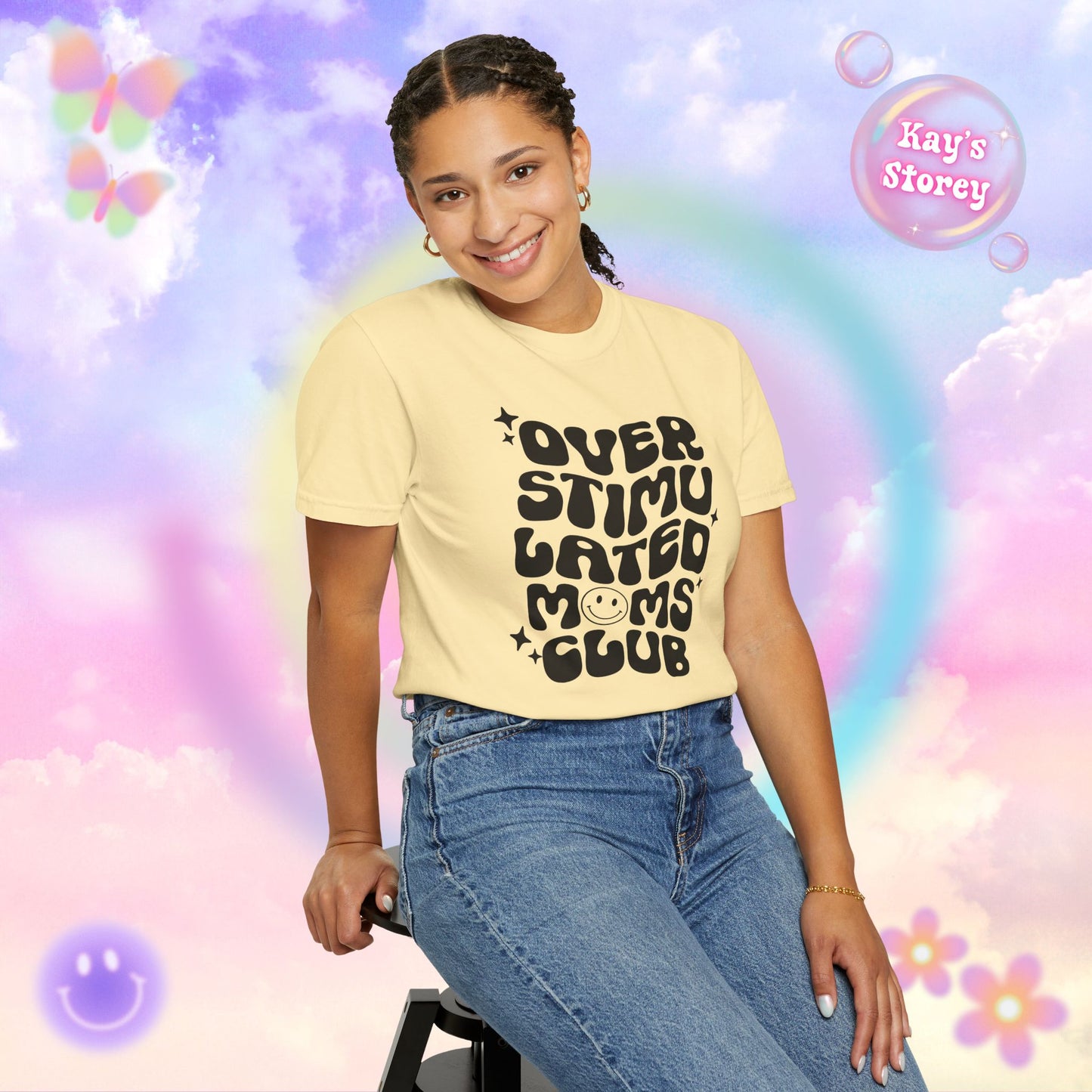 OS Moms Club Comfort Colors T-Shirt