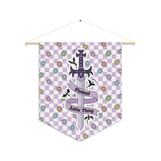 Purple Violent Little Thing Pennant