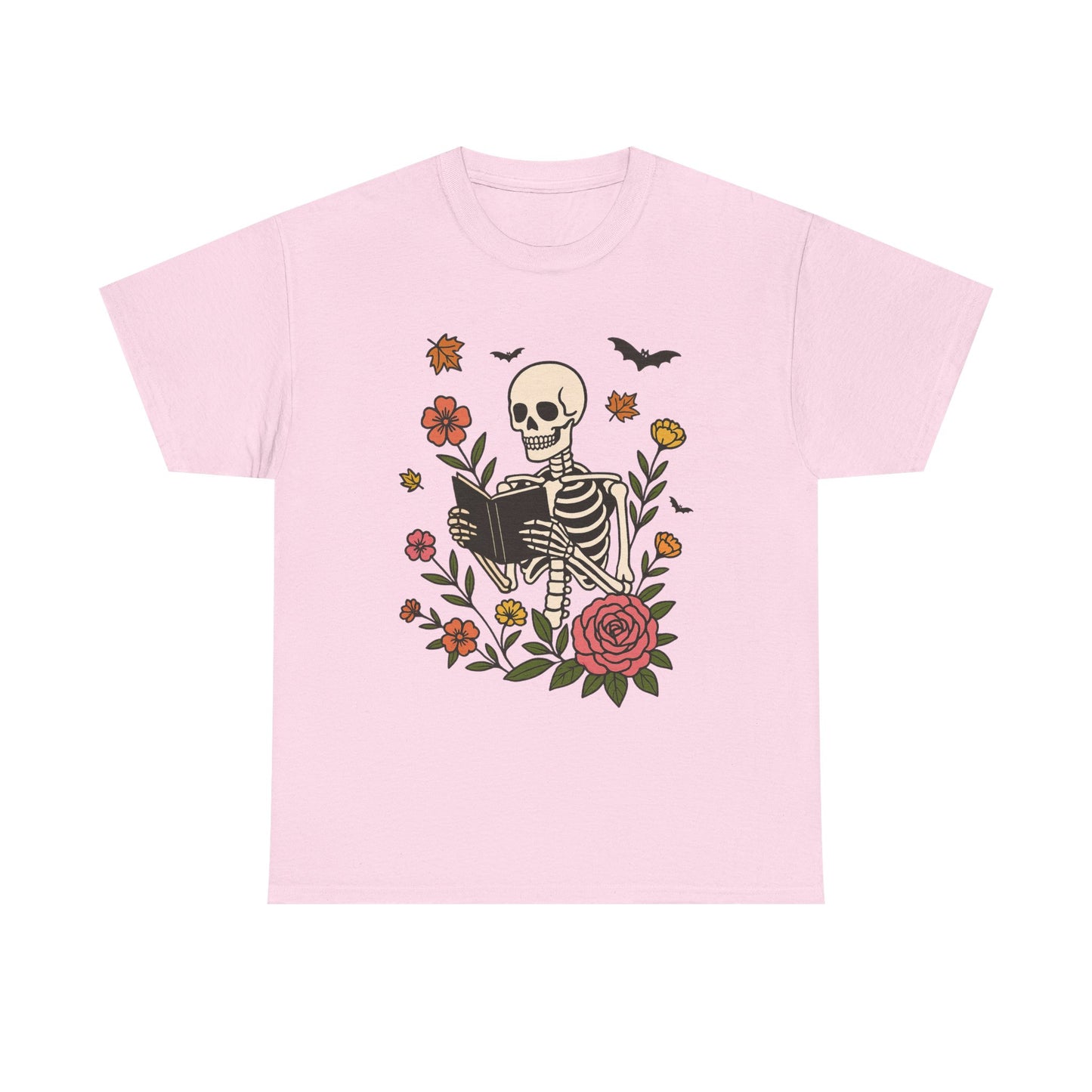 Skeleton Reading Tee - Bookish Gift