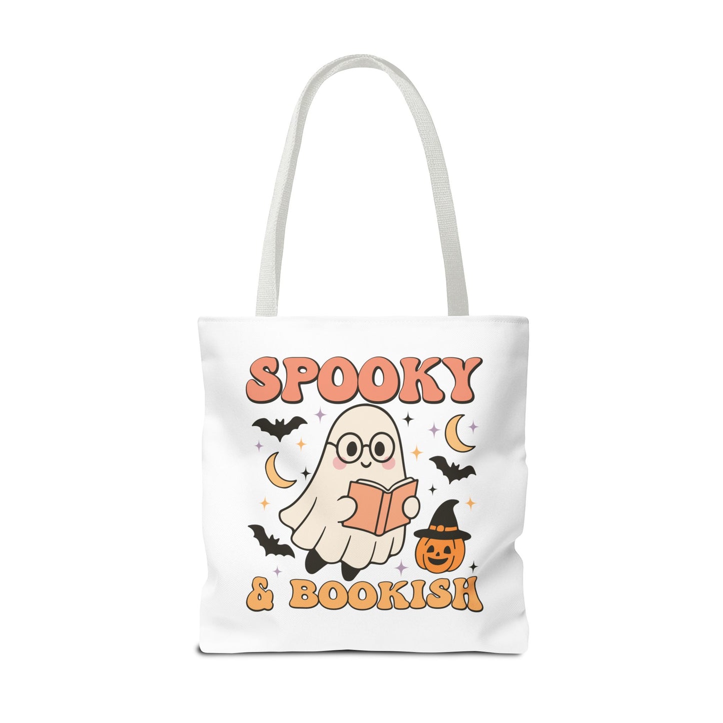 Spooky & Bookish Book Tote Bag