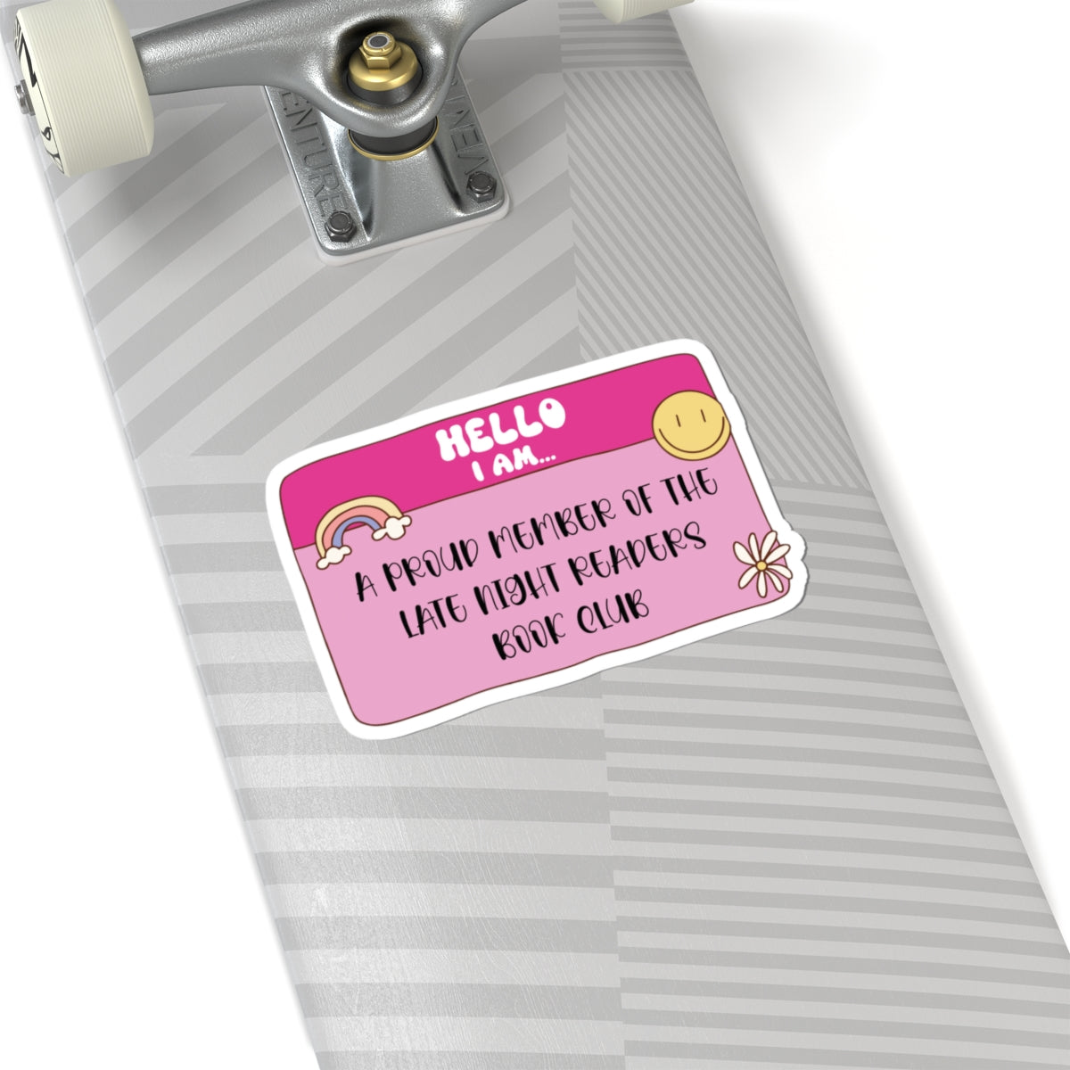 Late Night Readers Book Club Sticker