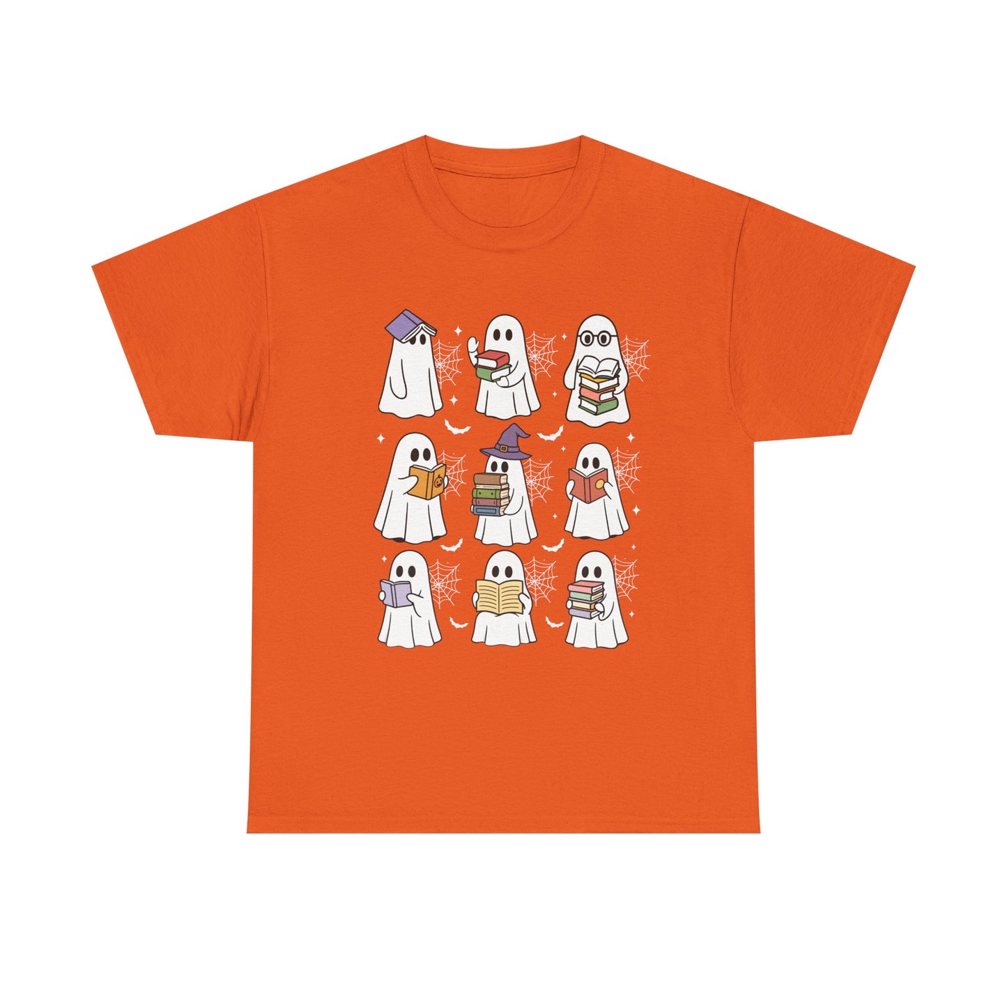 Bookish Ghosts Tee - Halloween Gift