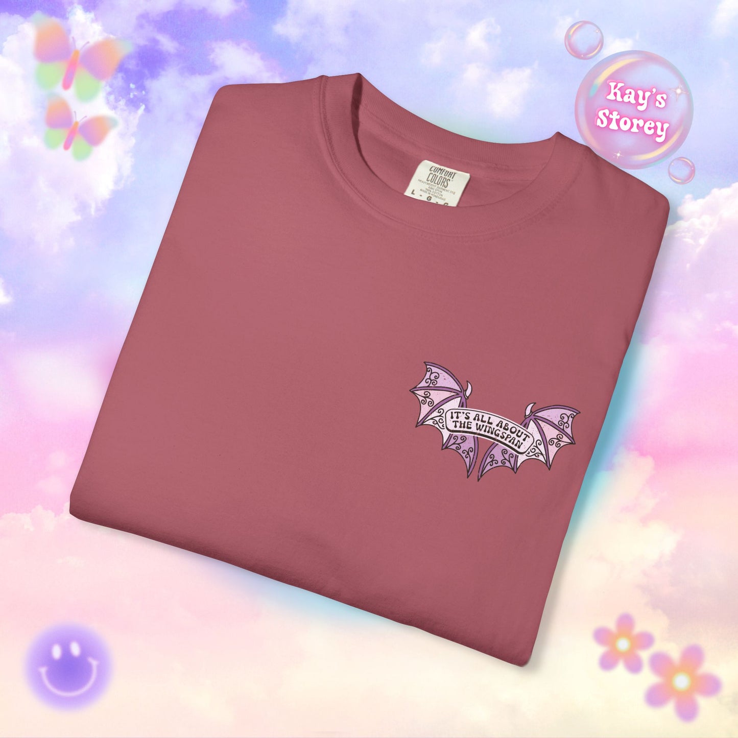 All About The Wingspan Comfort Colors T-Shirt