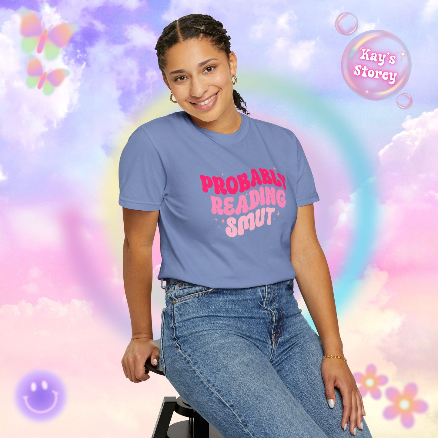 Probably Reading Smut Comfort Colors T-Shirt