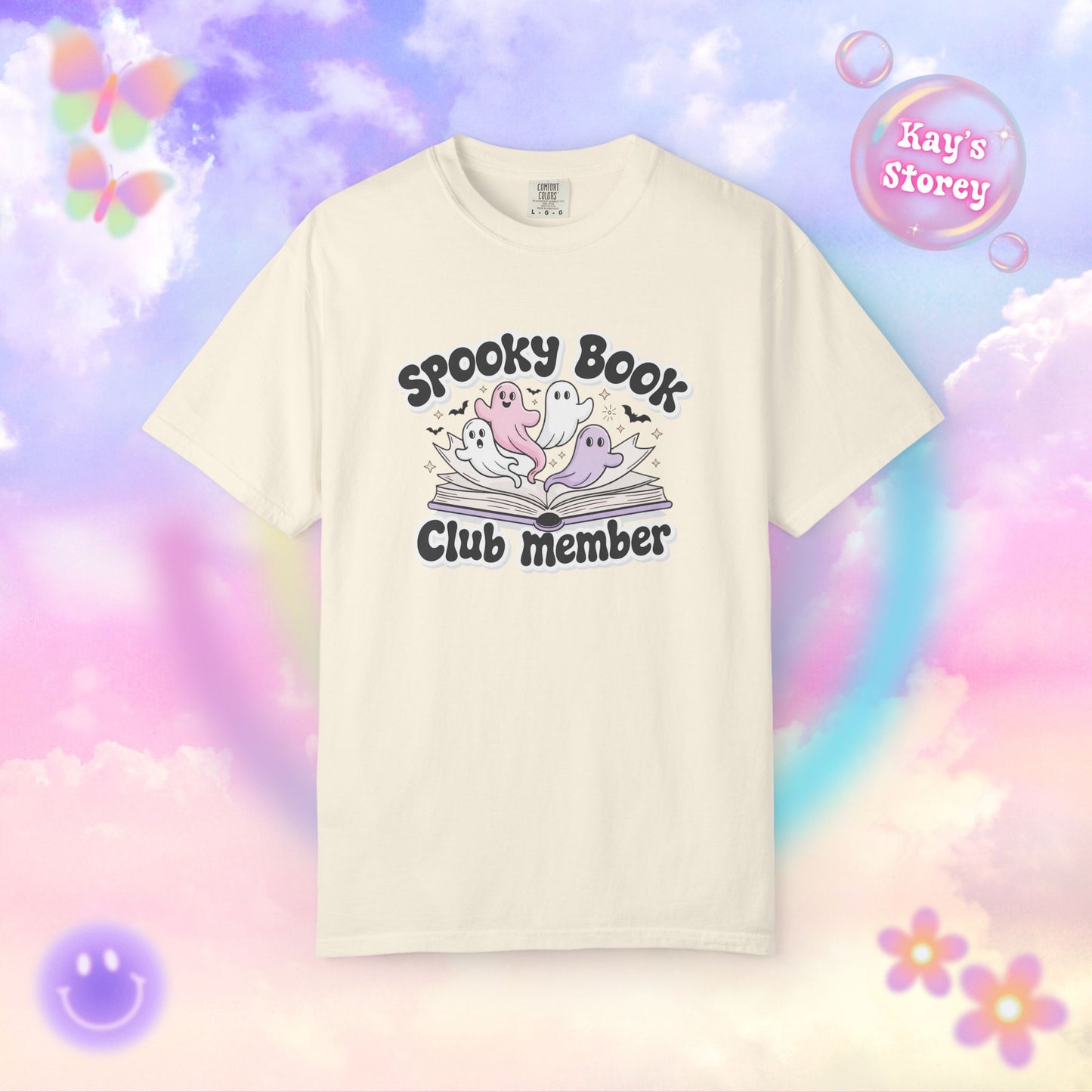 Spooky Book Club Member Comfort Colors T-Shirt