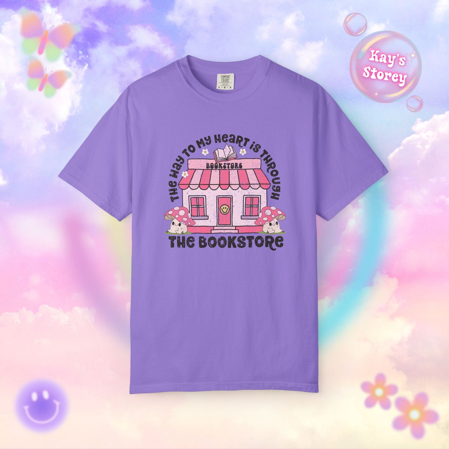 Through the Bookstore Comfort Colors T-Shirt