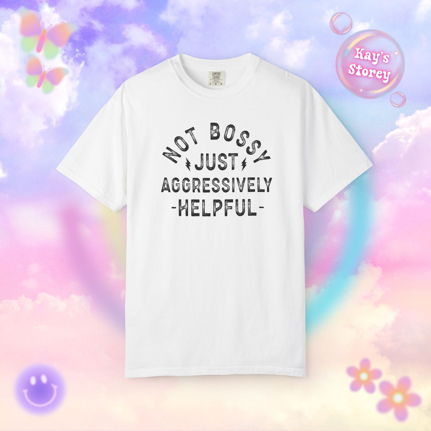 Not Bossy Comfort Colors T-Shirt