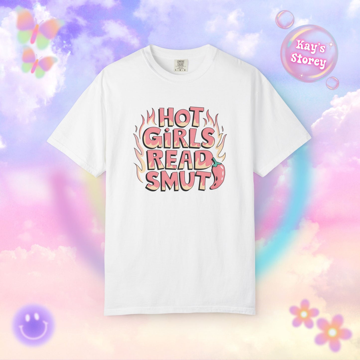 Hot Girls Read Smut Comfort Colors T-Shirt