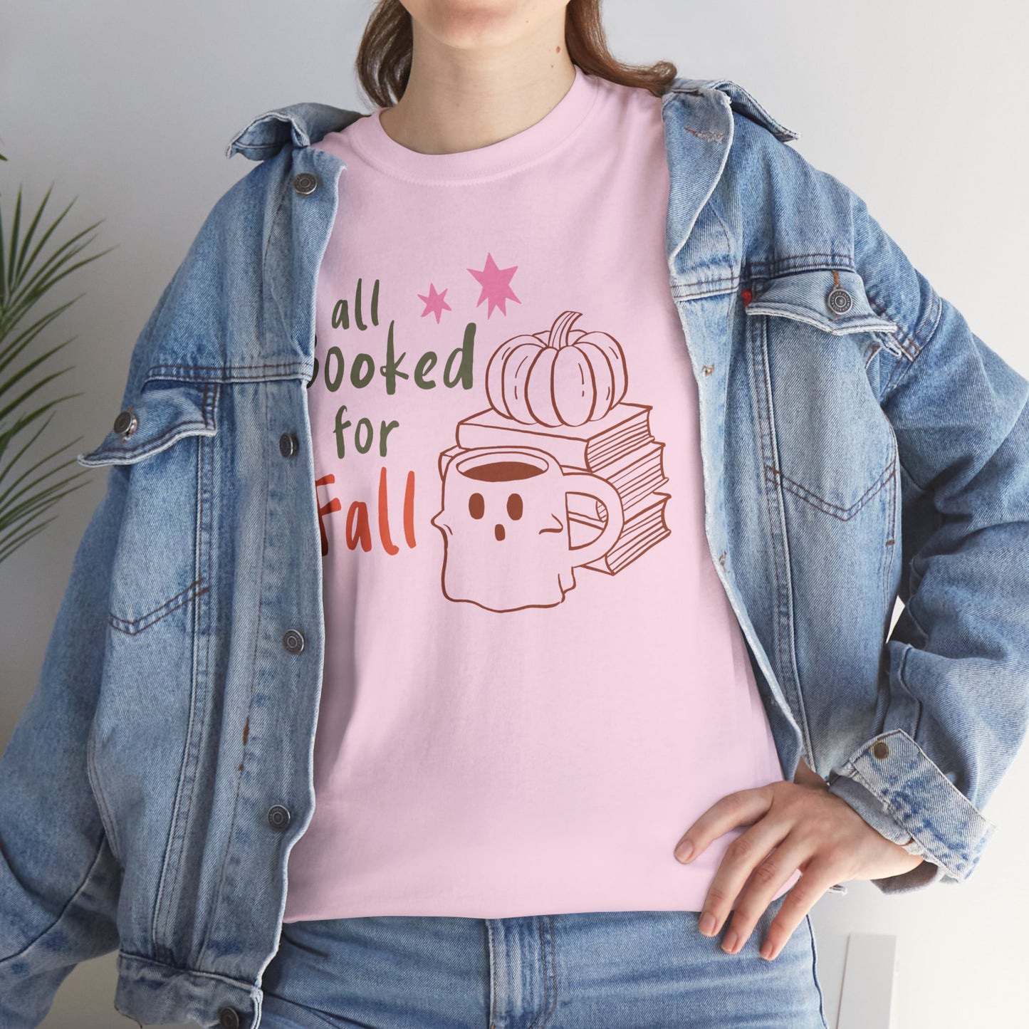 All Booked For Fall Tee - Bookish Gift