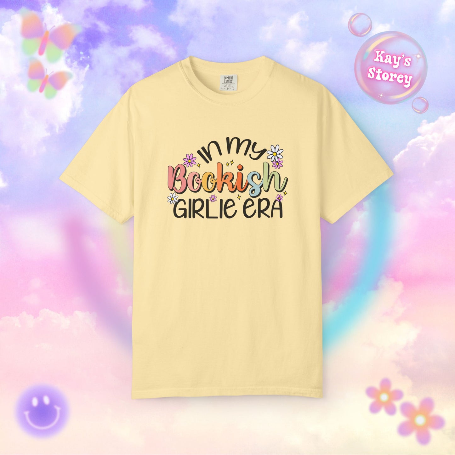 Bookish Girlie Era Comfort Colors T-Shirt
