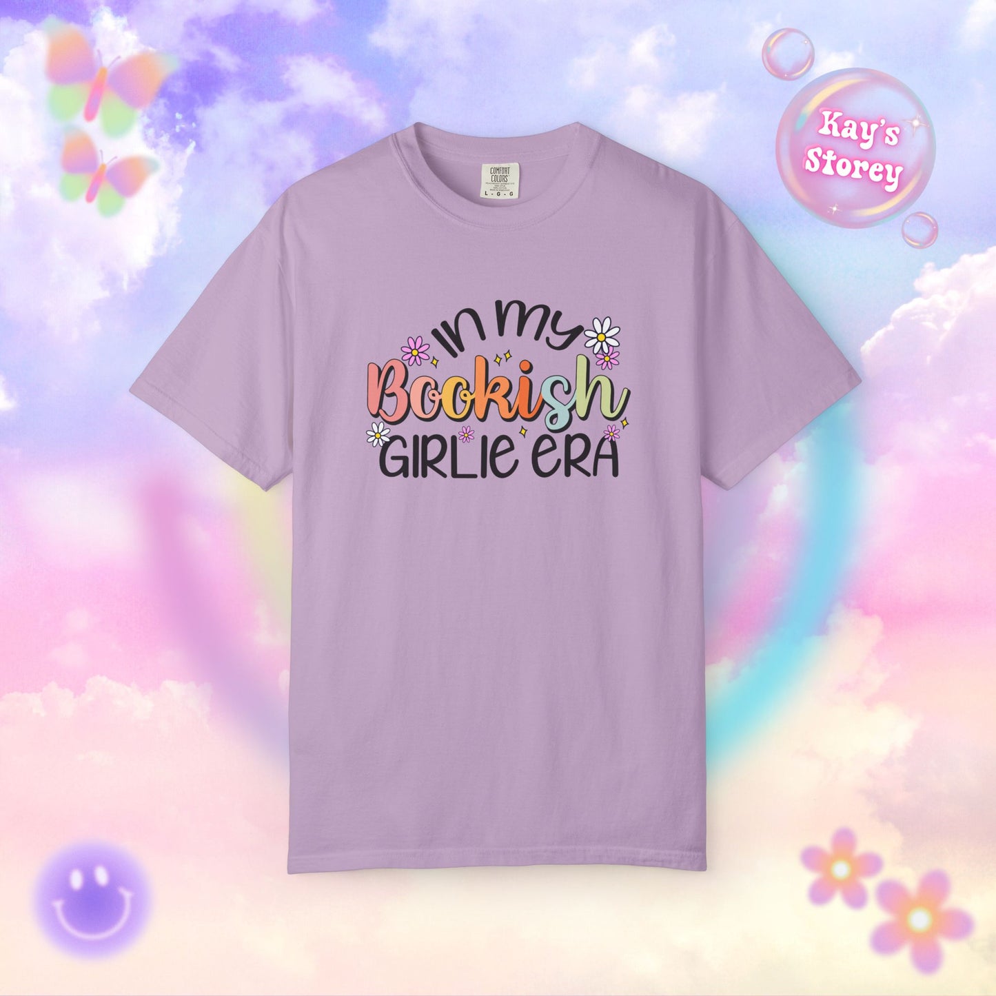 Bookish Girlie Era Comfort Colors T-Shirt