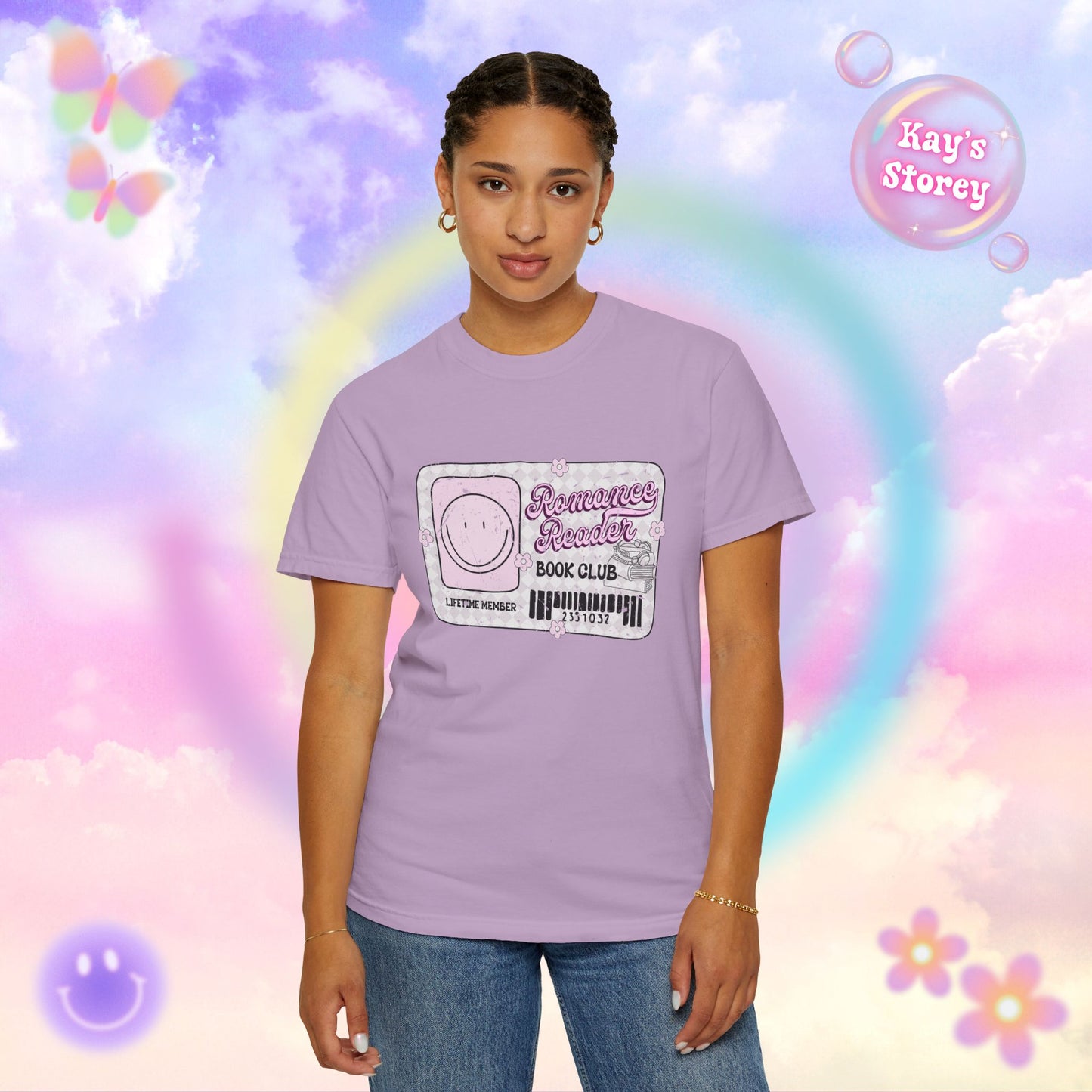 Romance Reader Lifetime Member Comfort Colors T-Shirt