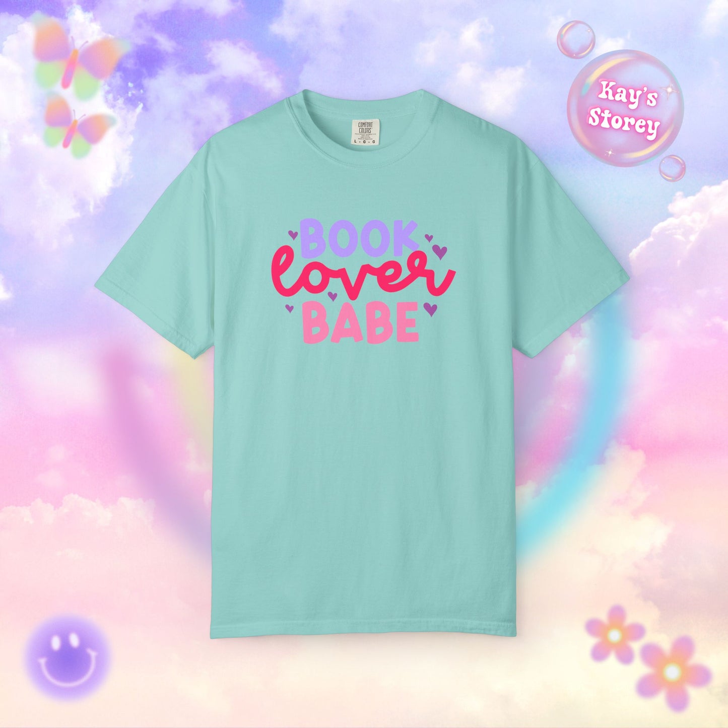 Book Lover Babe Comfort Colors T-Shirt